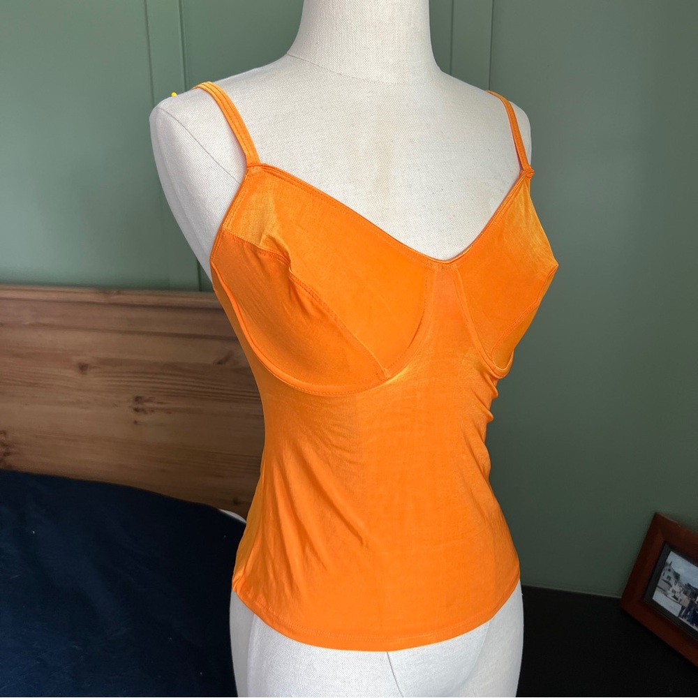 Victoria's Secret Orange Tank Bra